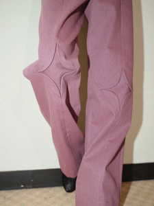Quilting Pattern Pants (Lavender)